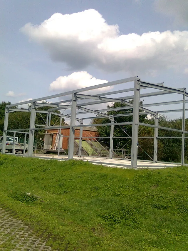 Gabionenwand · Moers