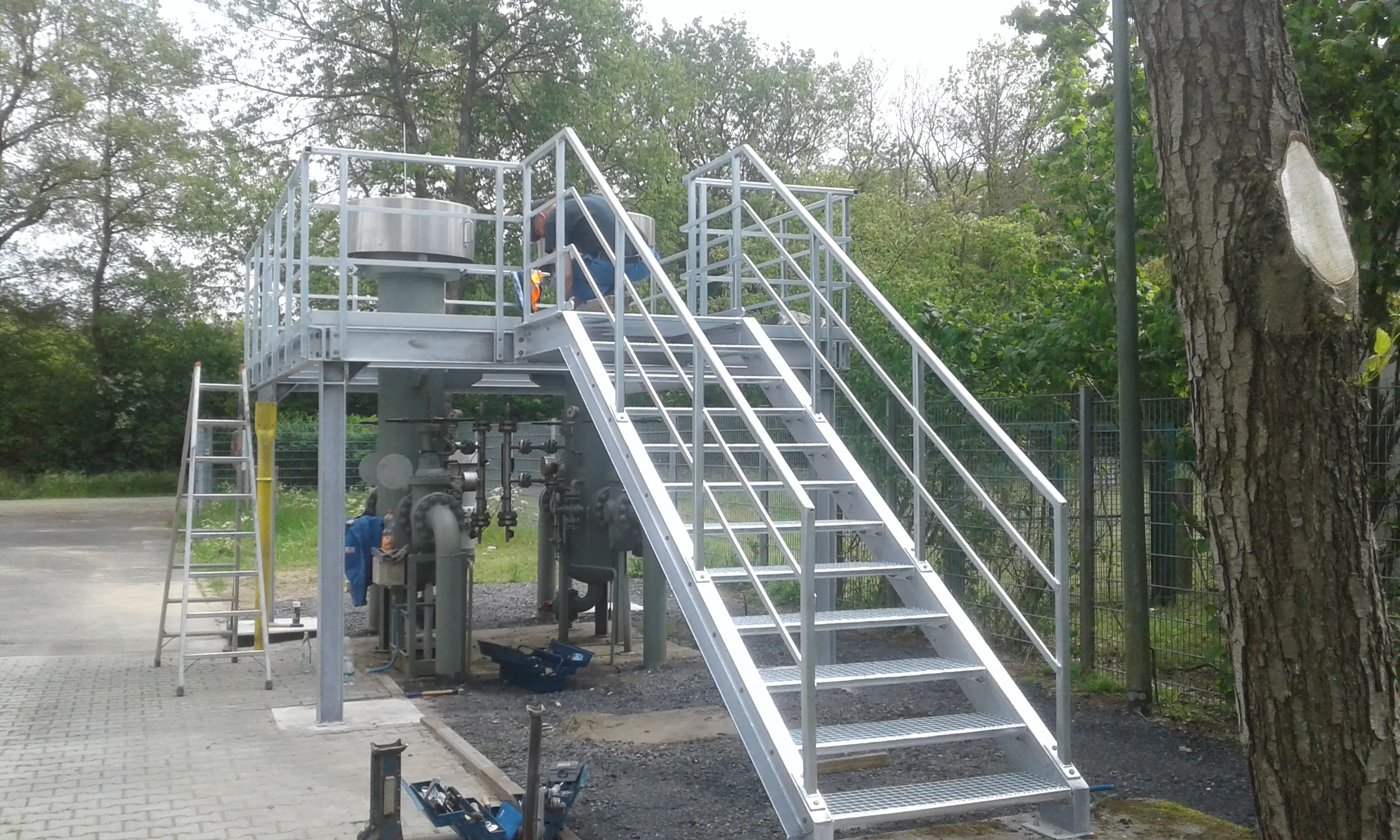 Treppenanlage · Projekt 1